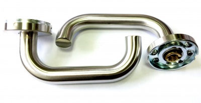 Комплект ручек, нержавеющая сталь CISA 07070.70.0 