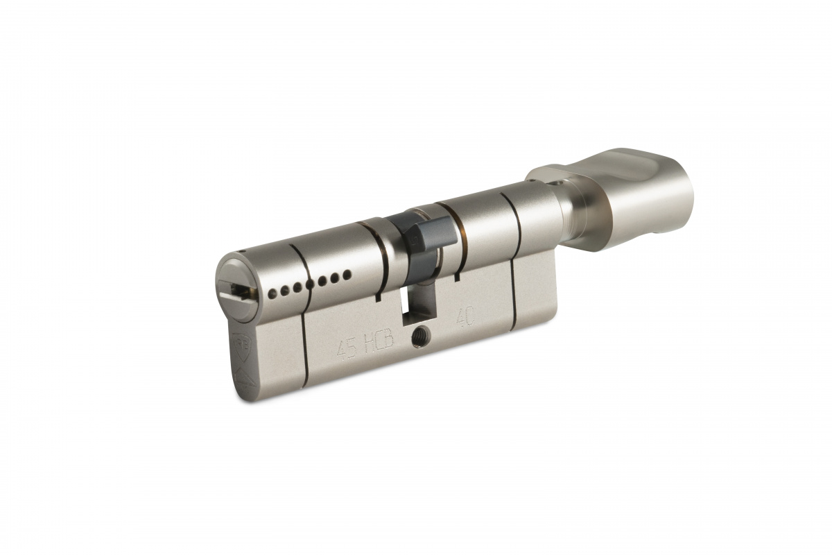 Цилиндр Rav Bariach серии Mars ключ-вертушка 80мм (35х45) 