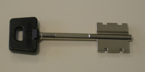 Заготовка ключа L=44мм для замков серий 17600, 57600, 57900 CISA 00162.00.1 