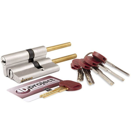 Цилиндр Mottura серии Project 102мм (71/31) никель 