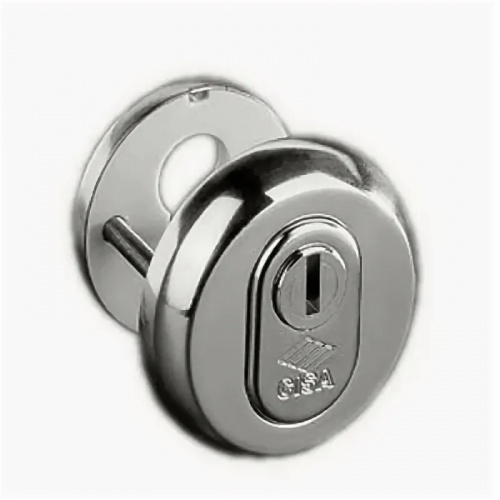 Защитная накладка на цилиндр из закаленной стали, хром CISA 06460.51.0.18 