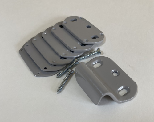 Планка ответная для накладного устройства "Антипаника" CISA 07072.21.0.97, серый цвет 