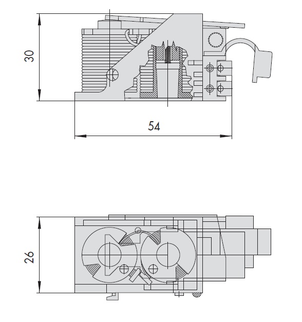 Катушка индуктивности для замков серии 11610, 11630, 11931 CISA 07118.00.1 