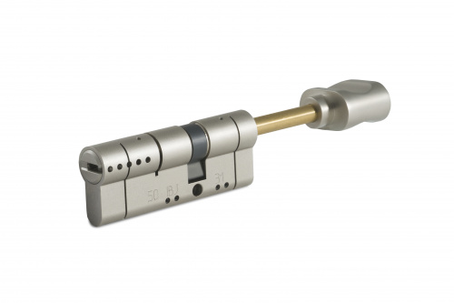 Цилиндр Rav Bariach серии Saturn ключ-шток 91мм (60х31) 