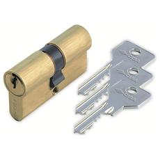 Цилиндр CISA серии С2000 ключ-ключ 70мм (35х35) латунь 