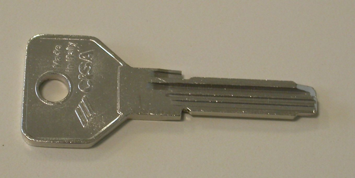 Заготовка ключа для цилиндров серии Astral CISA 00620.01.0 