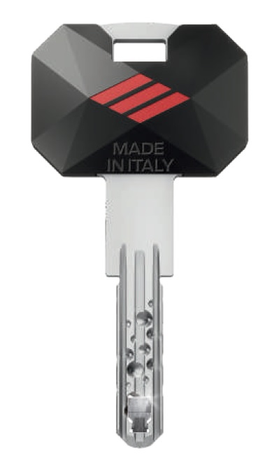 Цилиндр CISA серии RS5 ключ-шток 60мм (30х30) никель 