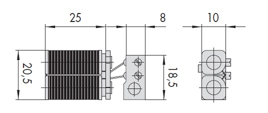 Катушка индуктивности для замков серии 14020 CISA 07047.00.0 