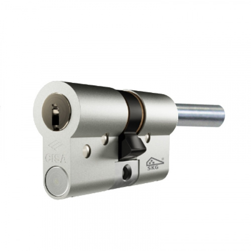 Цилиндр CISA серии RS5 ключ-шток 60мм (30х30) никель 