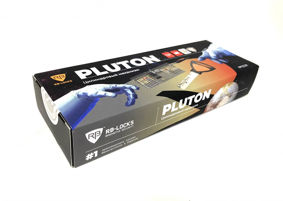 Цилиндр Rav Bariach серии Pluton ключ-шток 81мм (50х31) 